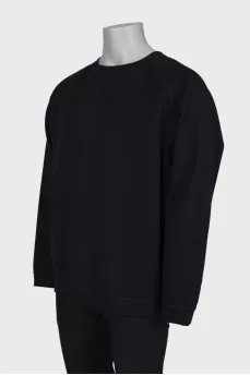 Men's black sweatshirt