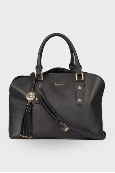 Set of two bags with gold-tone hardware