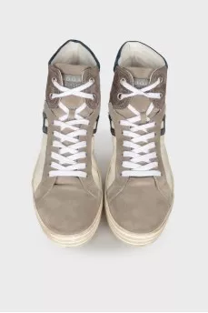 Men's sneakers in a combined color