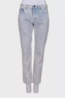 Light blue jeans