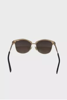 Golden brown sunglasses changeclear