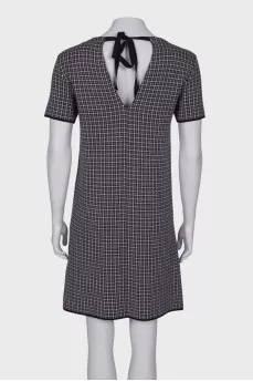 Wool dress with pockets