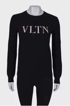 Black straight sweatshirt