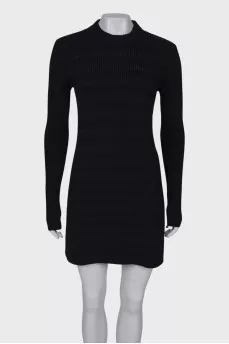 Wool knitted dress