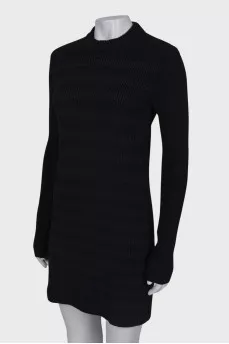 Wool knitted dress