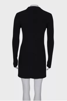 Wool knitted dress