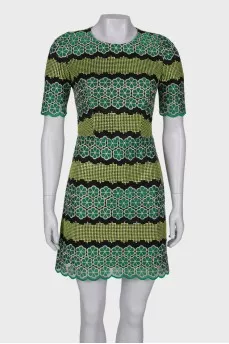 Dress with embroidery
