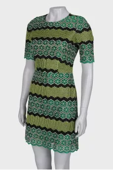Dress with embroidery