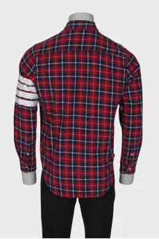Men's checkered shirt
