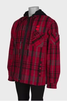 Men's plaid jacket