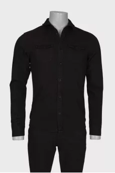 Men's black shirt