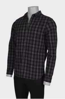Men's checkered shirt