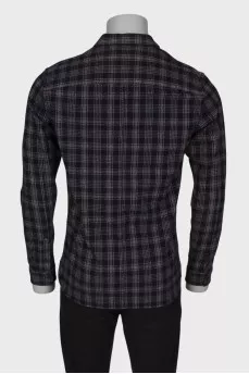 Men's checkered shirt