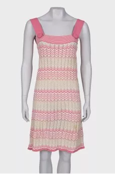 Sundress in geometric print