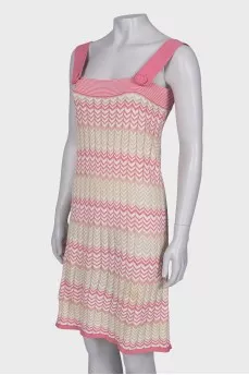 Sundress in geometric print