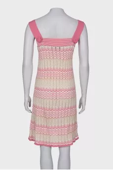 Sundress in geometric print