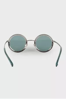 Turquoise rhinestone sunglasses