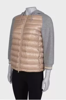 Quilted cropped jacket
