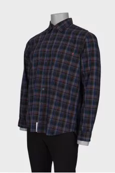 Men's checkered shirt