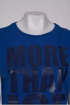 Blue print top