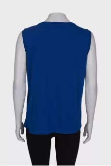 Blue print top
