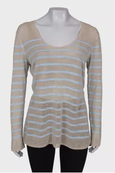 Top and sweater set
