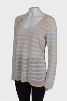 Top and sweater set