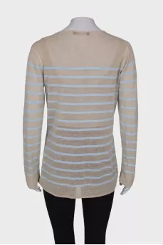 Top and sweater set