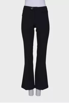 Classic flared trousers