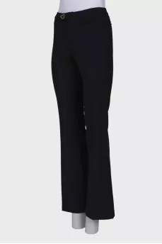 Classic flared trousers