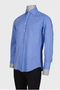 Men's light blue dress shirt