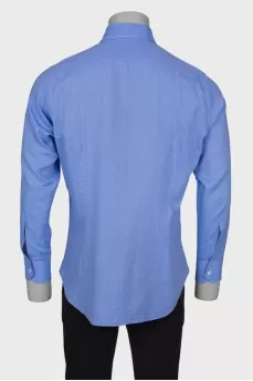 Men's light blue dress shirt