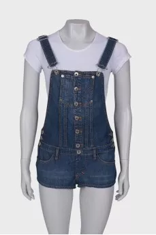 Denim romper