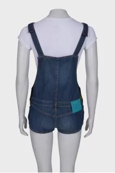 Denim romper