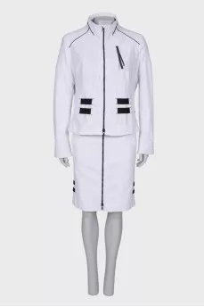 White tracksuit
