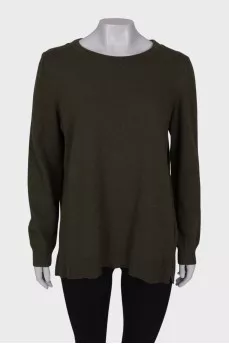Dark green sweater