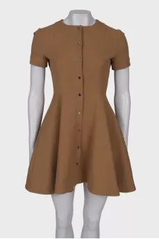 Dark beige dress