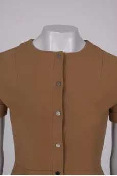 Dark beige dress