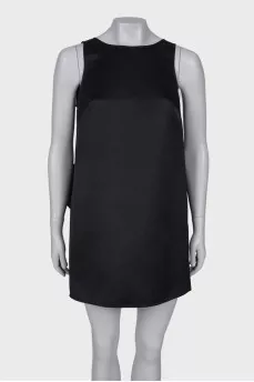 Black dress with a massive bow