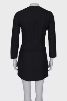 Black shift dress