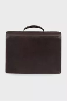 Men's leather briefcase