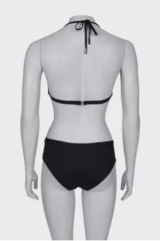 Black swimsuit with tag