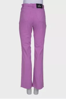 Pink jeans loose fit