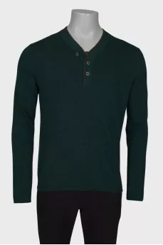 Dark green men's jumper