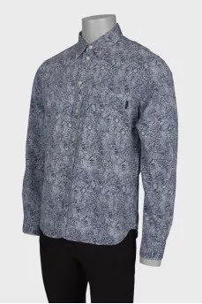 Men's shirt in print