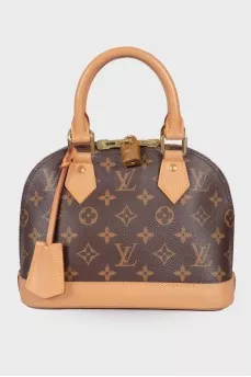 Alma Monogram Canvas bag
