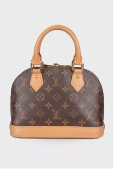 Alma Monogram Canvas bag