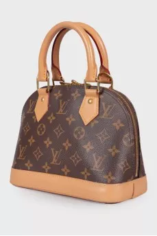 Alma Monogram Canvas bag