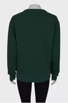 Dark green sweatshirt