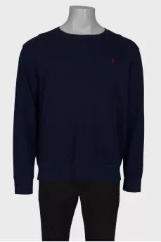 Men's dark blue jumper